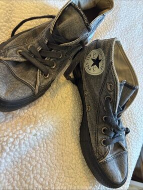 Converse Chuck Taylor Kids Black-Gray All Star Sneakers